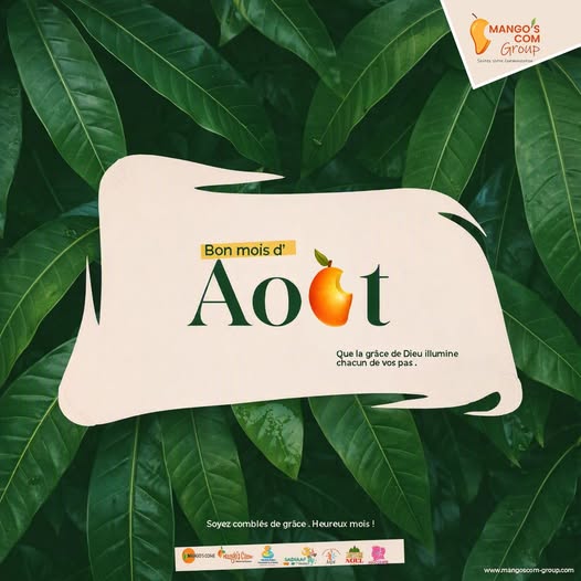 Visuel éditorial mensuel de Mango's Com Group