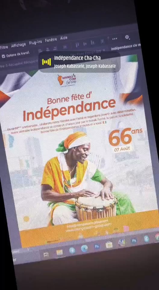 Visuel Mango's Com Group présenté sur écran