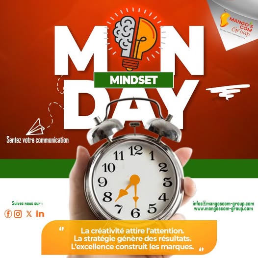 Visuel Monday Mindset publié par Mango's Com Group
