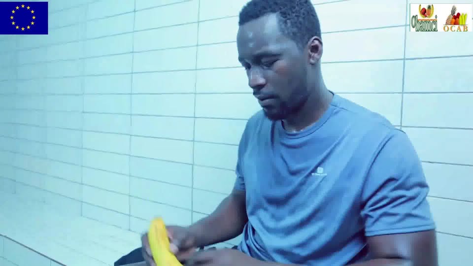 Plan du film de campagne Le Jaune Ivoirien consacré à la banane douce